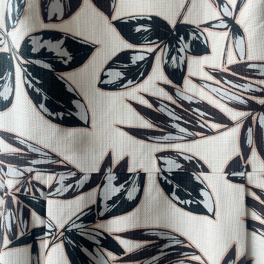J.Crew Collection Tropical Floral Shift Dress Structured Summer Dress- small - Picture 3 of 7